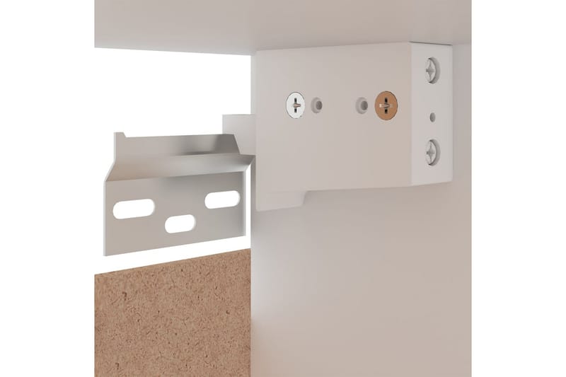 Seinäkaappi musta 80x31x60 cm lastulevy - Musta - Säilytys - Kaappi - Säilytyskaappi