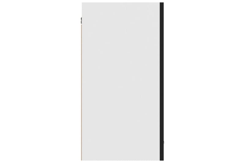 Seinäkaappi musta 80x31x60 cm lastulevy - Musta - Säilytys - Kaappi - Säilytyskaappi