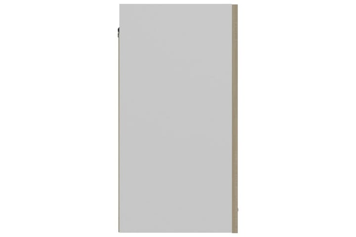 Seinäkaappi Sonoma tammi 60x31x60 cm lastulevy - Ruskea - Keittiökaappi - Säilytyskaappi