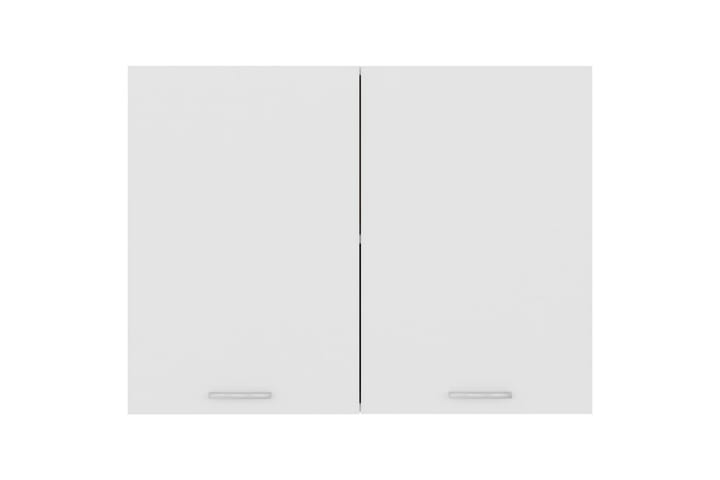 Seinäkaappi valkoinen 80x31x60 cm lastulevy - Valkoinen - Keittiökaappi - Säilytyskaappi