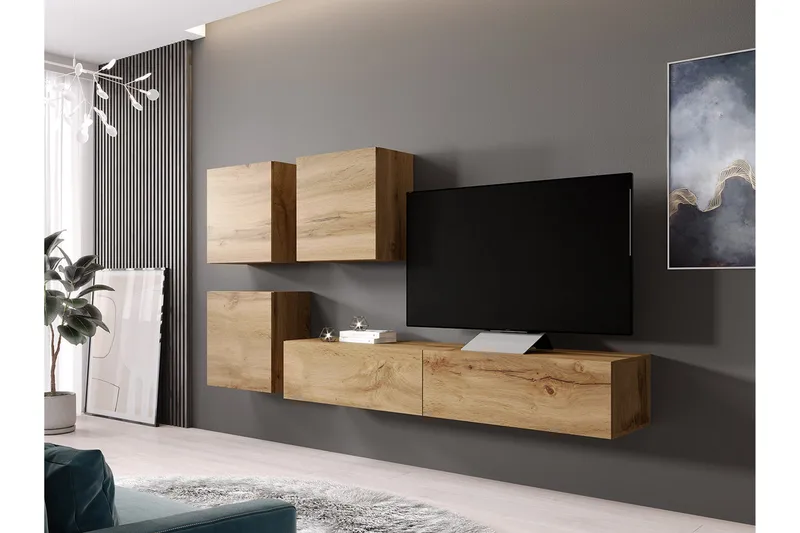 Seinäyksikkö Wishon, Puu/Luonnonväri