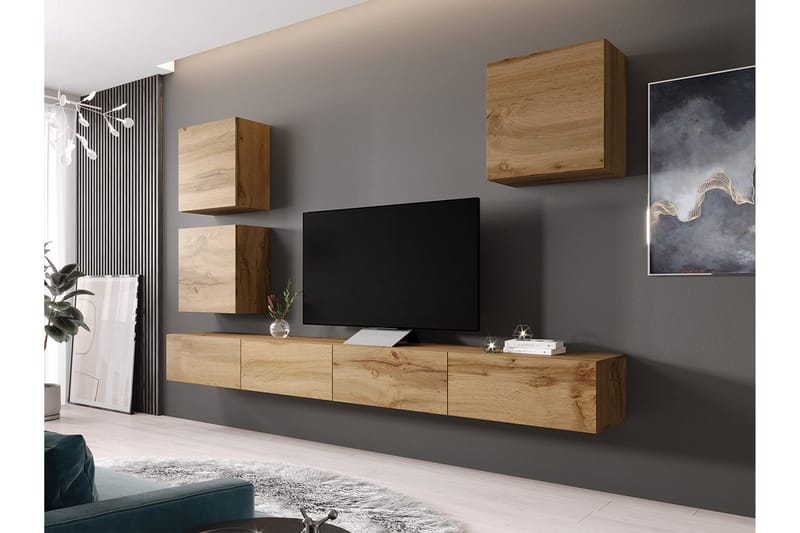 Seinäyksikkö Wishon, Puu/Luonnonväri