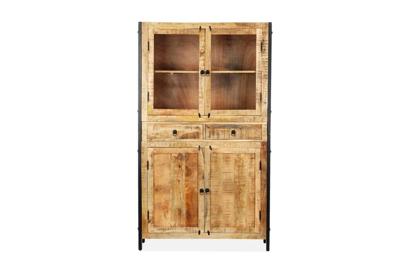 Senkki 100x40x175 cm mangopuu - Ruskea - Säilytys - Kaappi - Säilytyskaappi