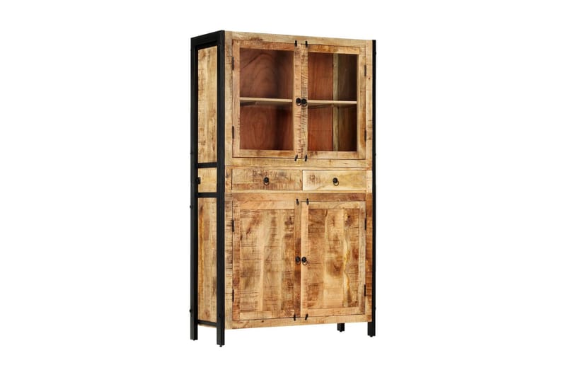 Senkki 100x40x175 cm mangopuu - Ruskea - Säilytys - Kaappi - Säilytyskaappi