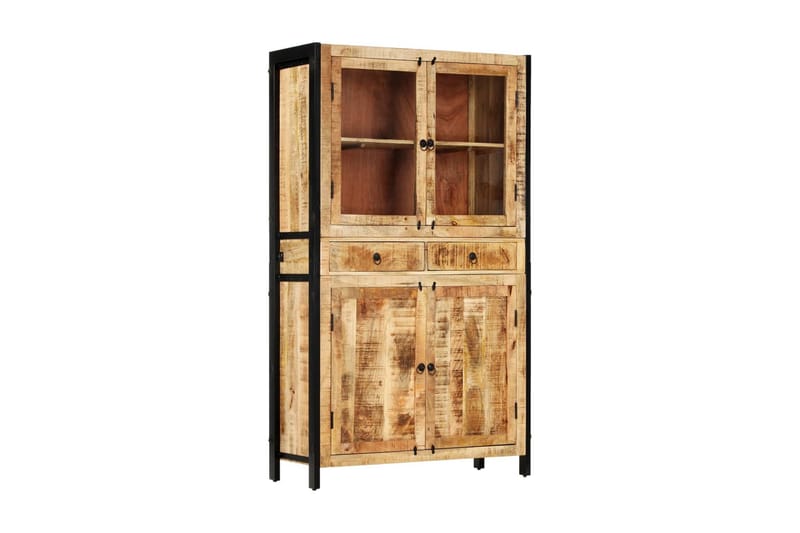 Senkki 100x40x175 cm mangopuu - Ruskea - Säilytys - Kaappi - Säilytyskaappi
