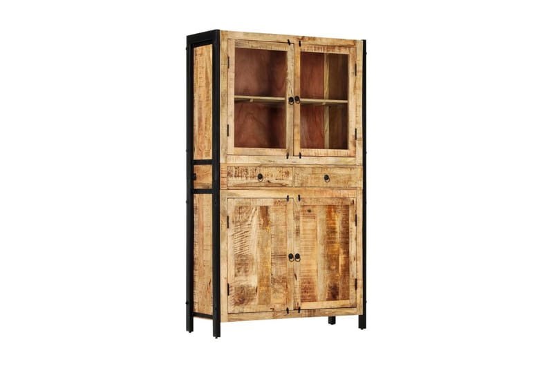 Senkki 100x40x175 cm mangopuu - Ruskea - Säilytys - Kaappi - Säilytyskaappi