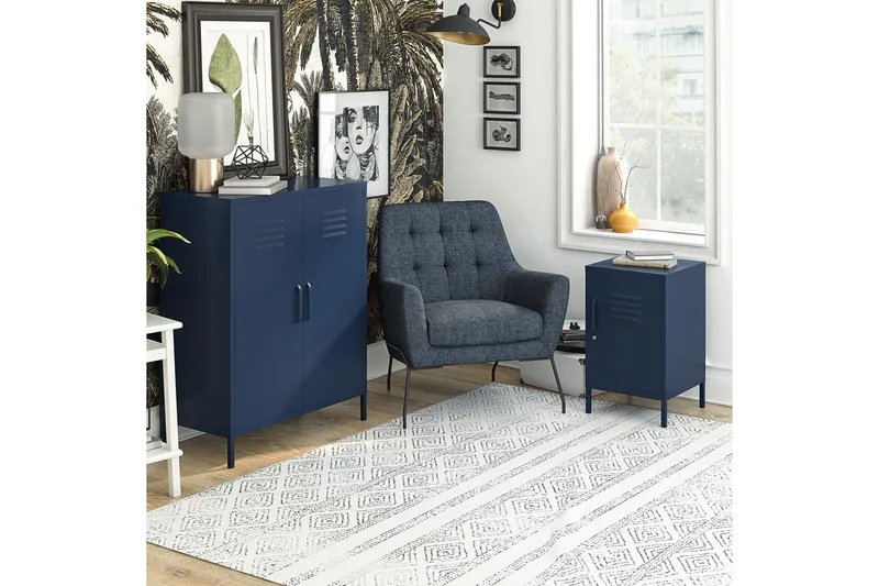 Senkki Bradford Tummansininen - Dorel Home - Säilytys - Kaappi - Säilytyskaappi