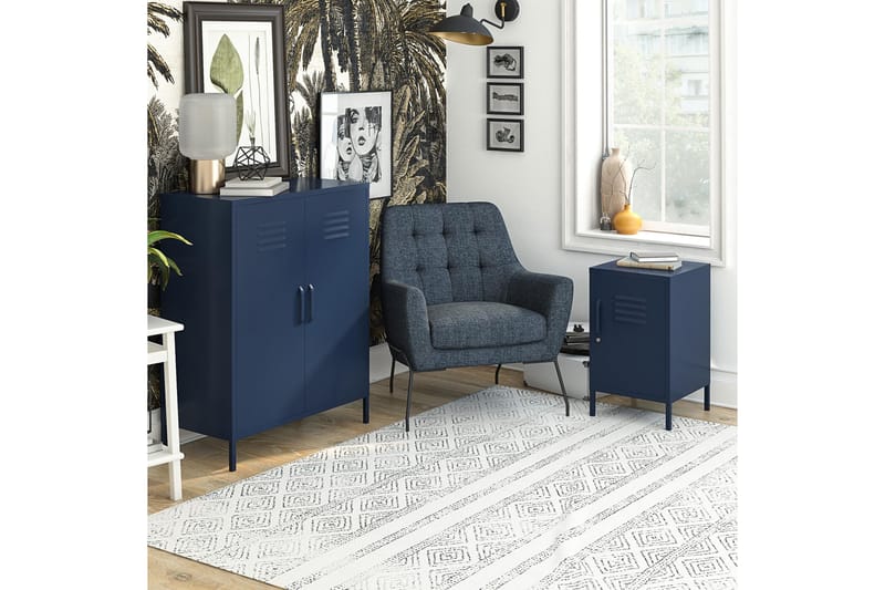 Senkki Bradford Tummansininen - Dorel Home - Säilytys - Kaappi - Säilytyskaappi