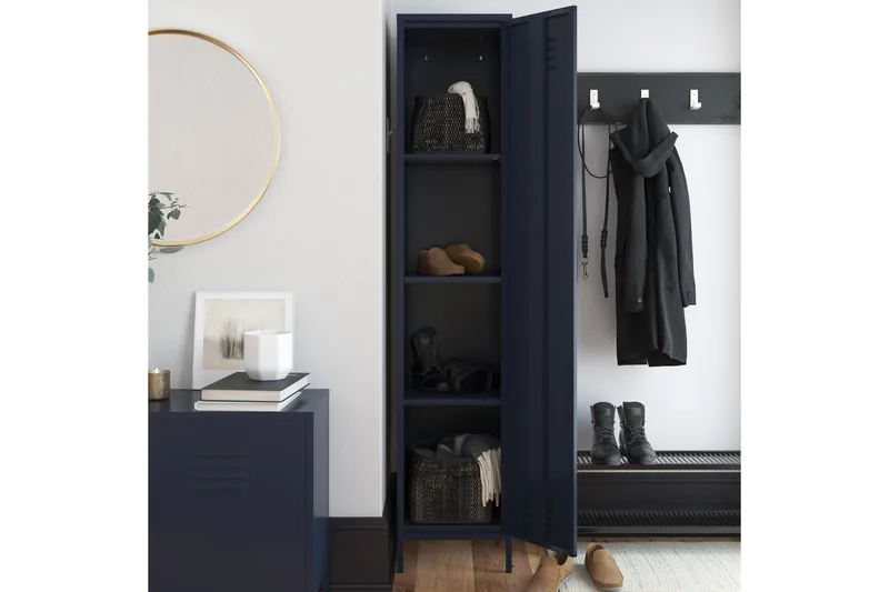 Senkki Bradford Tummansininen - Dorel Home - Säilytys - Kaappi - Säilytyskaappi