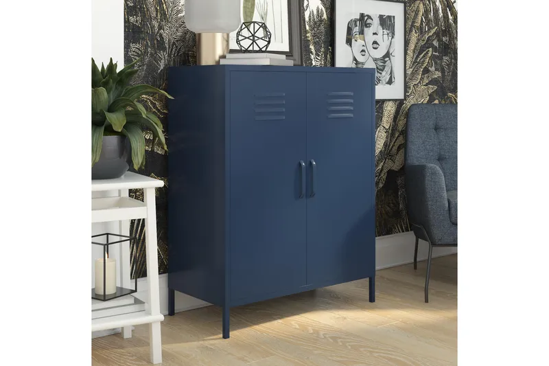 Senkki Bradford Tummansininen - Dorel Home - Säilytys - Kaappi - Säilytyskaappi