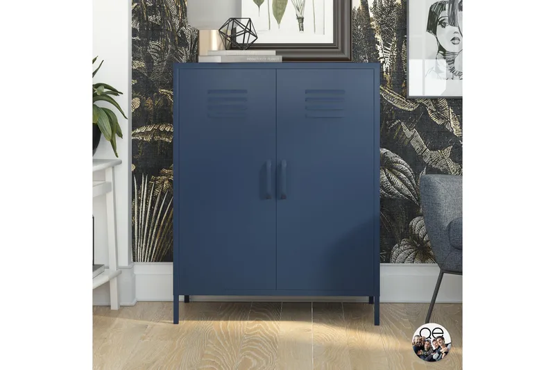 Senkki Bradford Tummansininen - Dorel Home - Säilytys - Kaappi - Säilytyskaappi