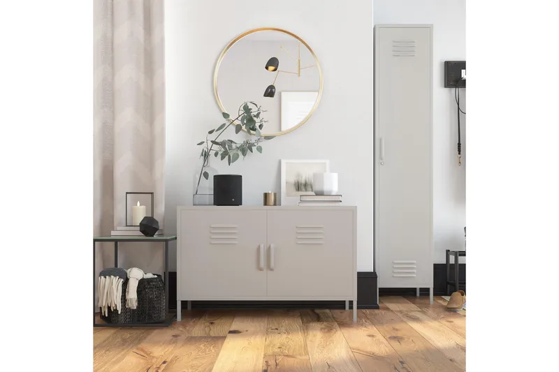 Senkki Bradford Vaaleanharmaa - Dorel Home - Säilytys - Kaappi - Säilytyskaappi