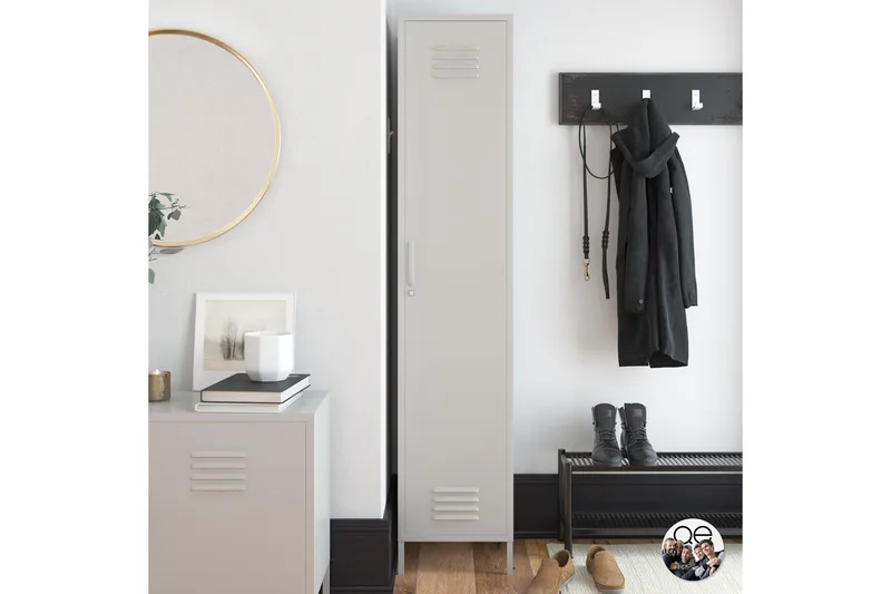 Senkki Bradford Vaaleanharmaa - Dorel Home - Säilytys - Kaappi - Säilytyskaappi