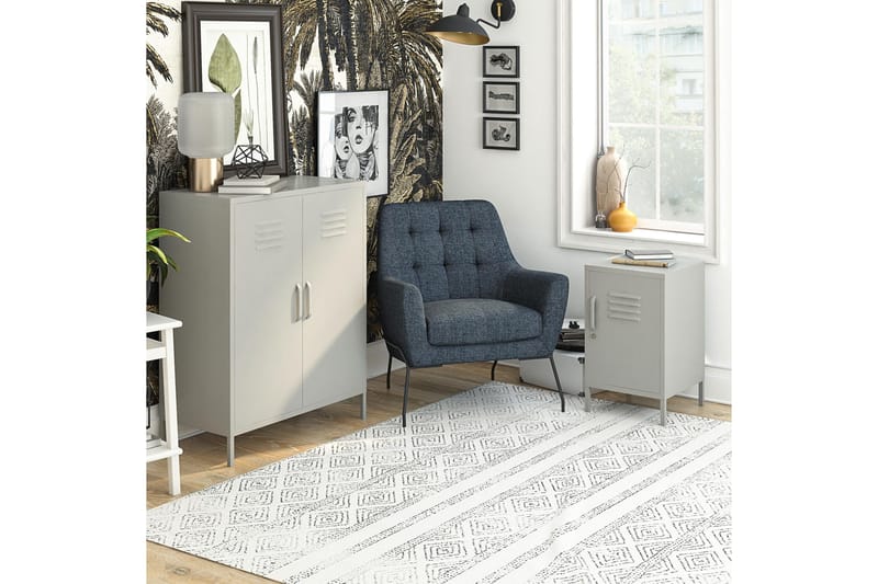 Senkki Bradford Valkoinen - Dorel Home - Säilytys - Kaappi - Säilytyskaappi