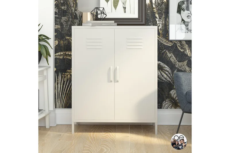 Senkki Bradford Valkoinen - Dorel Home - Säilytys - Kaappi - Säilytyskaappi