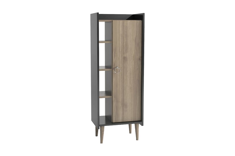 Senkki Lagomood 50x30 cm - Tummanruskea/Antrasiitti - Säilytys - Kaappi - Säilytyskaappi