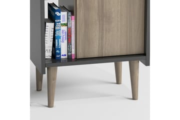 Senkki Lagomood 50x30 cm - Tummanruskea/Antrasiitti - Säilytys - Kaappi - Säilytyskaappi
