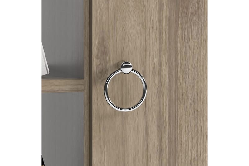 Senkki Lagomood 50x30 cm - Tummanruskea/Antrasiitti - Säilytys - Kaappi - Säilytyskaappi