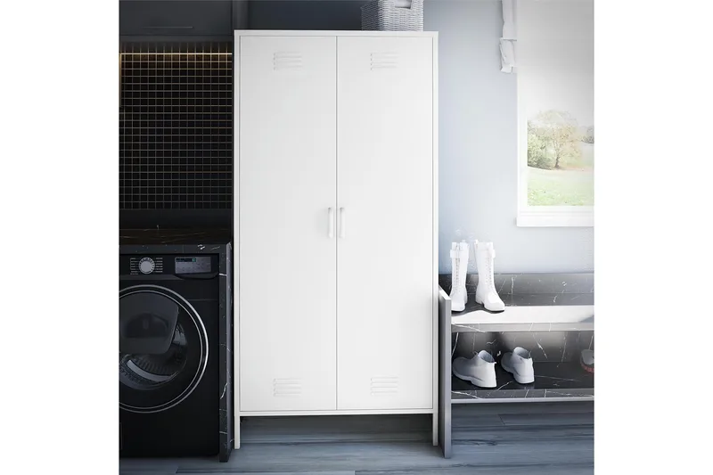 Senkki Mission District Valkoinen - Dorel Home - Säilytys - Kaappi - Säilytyskaappi