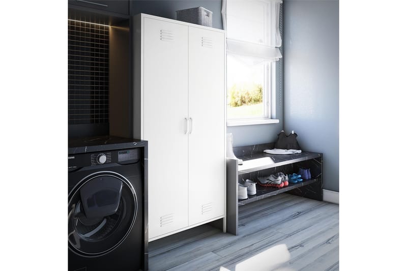 Senkki Mission District Valkoinen - Dorel Home - Säilytys - Kaappi - Säilytyskaappi