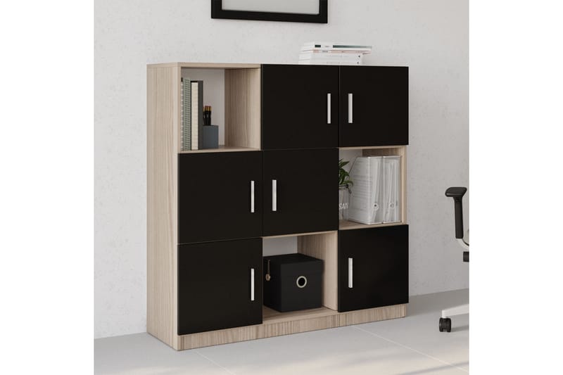 Senkki Rud 38x120 cm - Luonnonväri/Musta - Säilytys - Kaappi - Säilytyskaappi