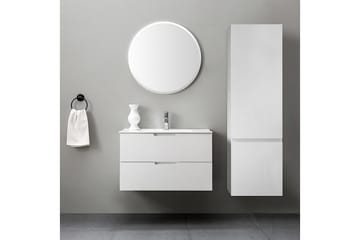 Sidoskåp Bathlife Vit - Säilytys - Kaappi - Säilytyskaappi