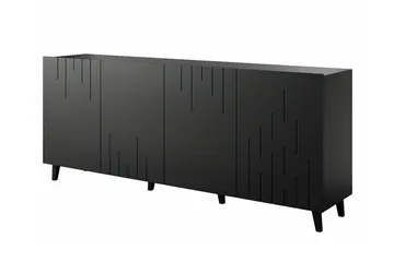 Strontian Highboard Scandinavian Choice Black - Säilytys - Kaappi - Säilytyskaappi