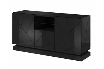 Strontian Highboard Scandinavian Choice Black - Säilytys - Kaappi - Säilytyskaappi