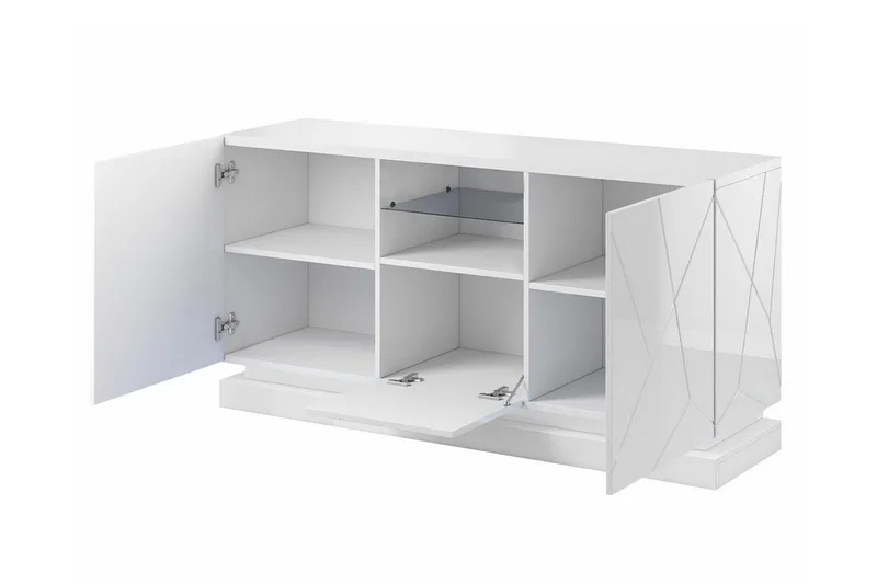 Strontian Highboard Scandinavian Choice Black - Säilytys - Kaappi - Säilytyskaappi