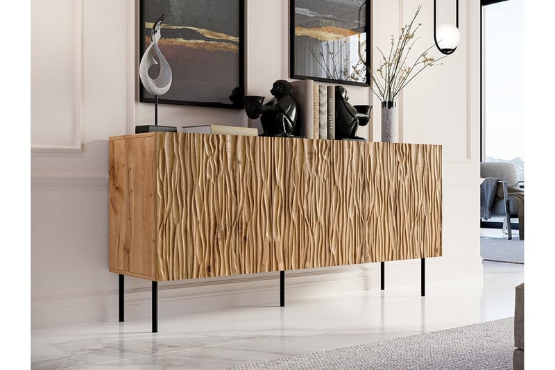 Strontian Highboard Scandinavian Choice Black - Säilytys - Kaappi - Säilytyskaappi