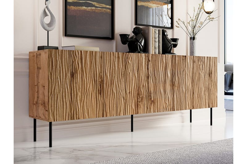 Strontian Highboard Scandinavian Choice Black - Säilytys - Kaappi - Säilytyskaappi