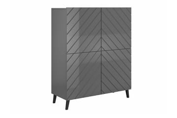 Strontian Highboard Scandinavian Choice Graphite - Säilytys - Kaappi - Säilytyskaappi