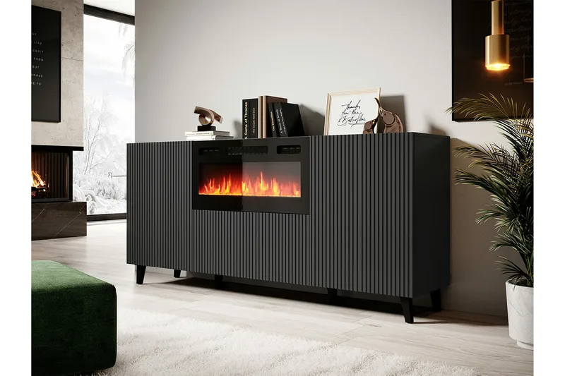 Strontian Highboard Scandinavian Choice Grey - Säilytys - Kaappi - Säilytyskaappi