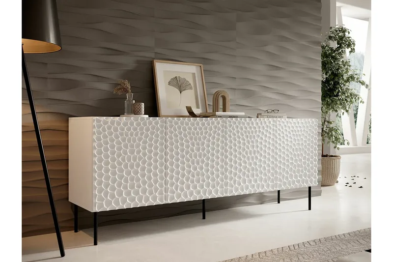 Strontian Highboard Scandinavian Choice White - Säilytys - Kaappi - Säilytyskaappi