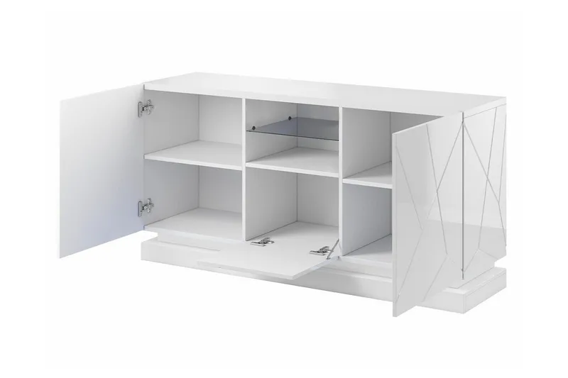 Strontian Highboard Scandinavian Choice White - Säilytys - Kaappi - Säilytyskaappi