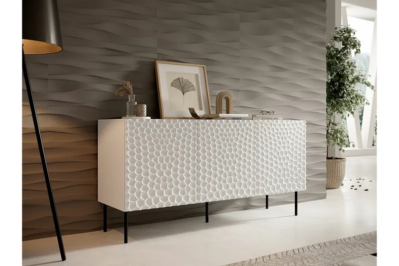 Strontian Highboard Scandinavian Choice White - Säilytys - Kaappi - Säilytyskaappi