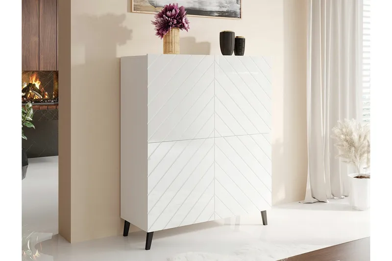 Strontian Highboard Scandinavian Choice White - Säilytys - Kaappi - Säilytyskaappi