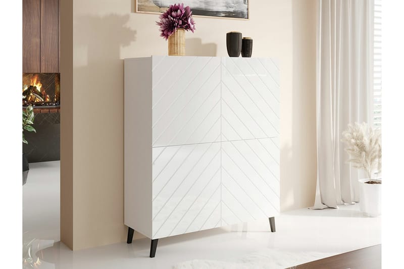 Strontian Highboard Scandinavian Choice White - Säilytys - Kaappi - Säilytyskaappi