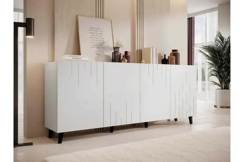 Strontian Highboard Scandinavian Choice White - Säilytys - Kaappi - Säilytyskaappi