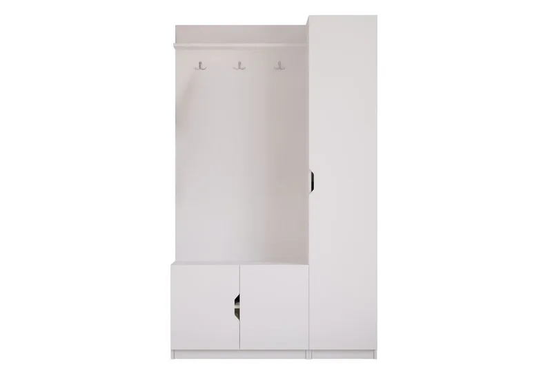 Sylorn Pukukaappi 120x200 cm, Matta Valkoinen