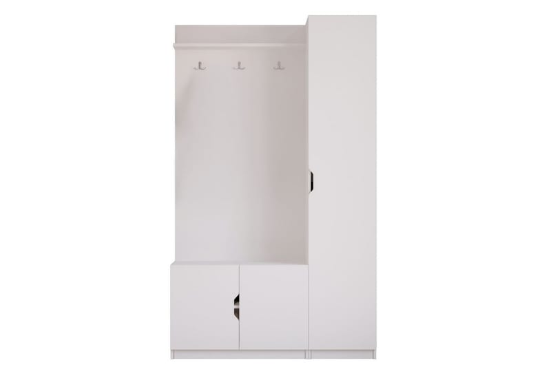 Sylorn Pukukaappi 120x200 cm, Matta Valkoinen