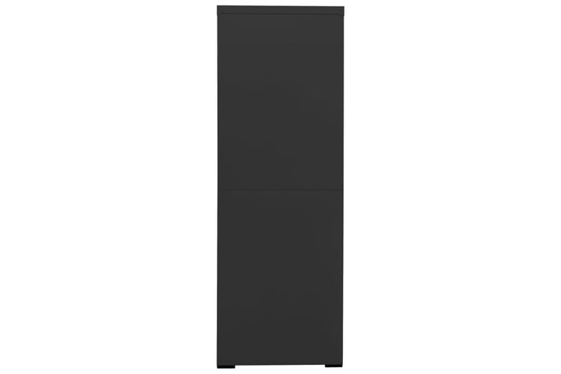 Arkistokaappi antrasiitti 90x46x134 cm teräs - Antrasiitti - Säilytys - Kaappi - Säilytyskaappi - Toimistokaappi - Asiakirjakaappi