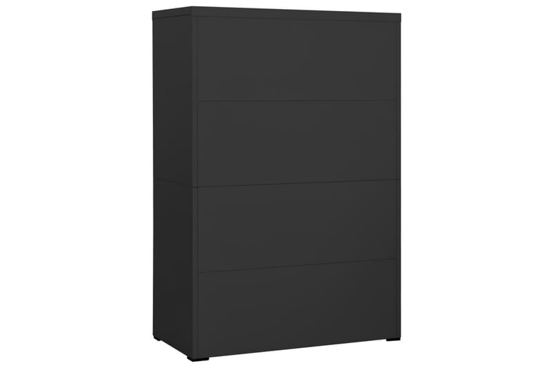 Arkistokaappi antrasiitti 90x46x134 cm teräs - Antrasiitti - Säilytys - Kaappi - Säilytyskaappi - Toimistokaappi - Asiakirjakaappi