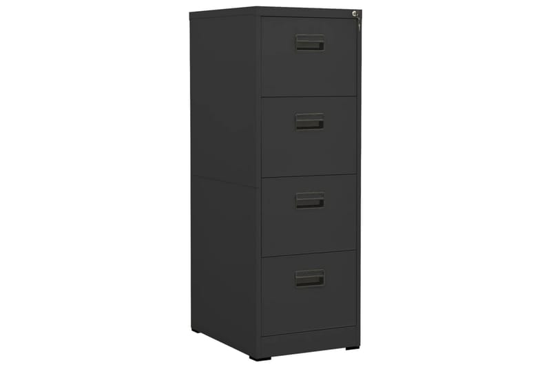 Arkistokaappi antrasiitti 46x62x133 cm teräs - Antrasiitti - Säilytys - Kaappi - Säilytyskaappi - Toimistokaappi - Asiakirjakaappi