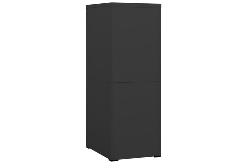 Arkistokaappi antrasiitti 46x62x133 cm teräs - Antrasiitti - Säilytys - Kaappi - Säilytyskaappi - Toimistokaappi - Asiakirjakaappi