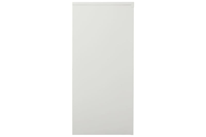 Liukuovikaappi vaaleanharmaa 90x40x90 cm teräs - Säilytys - Kaappi - Säilytyskaappi - Toimistokaappi - Asiakirjakaappi
