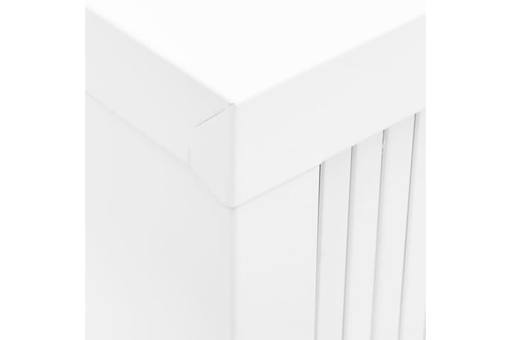 Liukuovikaappi valkoinen 90x40x90 cm teräs - Valkoinen - Asiakirjakaappi - Toimistokalusteet