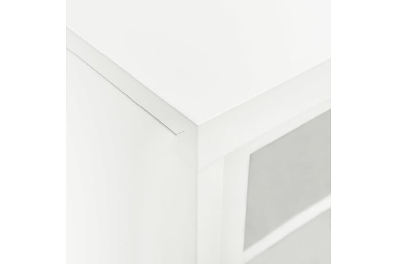 Liukuovikaappi valkoinen 90x40x90 cm teräs - Säilytys - Kaappi - Säilytyskaappi - Toimistokaappi - Asiakirjakaappi