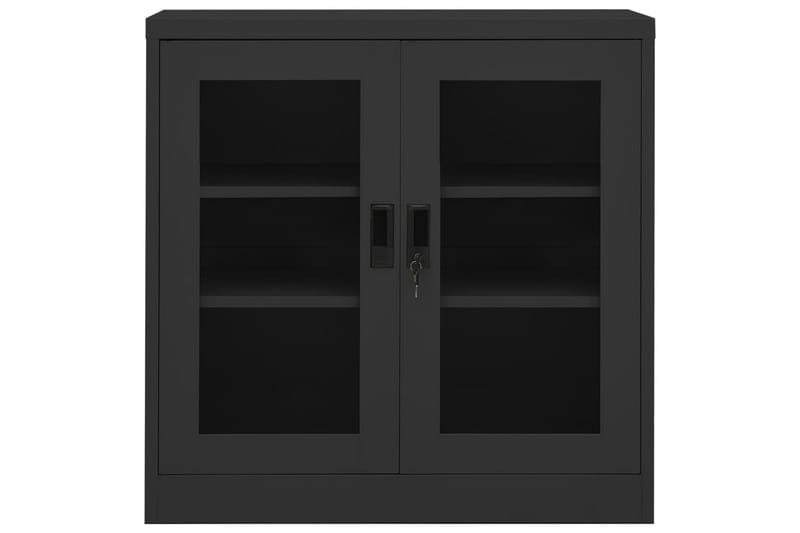 Toimistokaappi antrasiitti 90x40x90 cm teräs - Antrasiitti - Säilytys - Kaappi - Säilytyskaappi - Toimistokaappi - Asiakirjakaappi