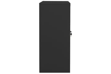 Toimistokaappi antrasiitti 90x40x90 cm teräs - Antrasiitti - Säilytys - Kaappi - Säilytyskaappi - Toimistokaappi - Asiakirjakaappi